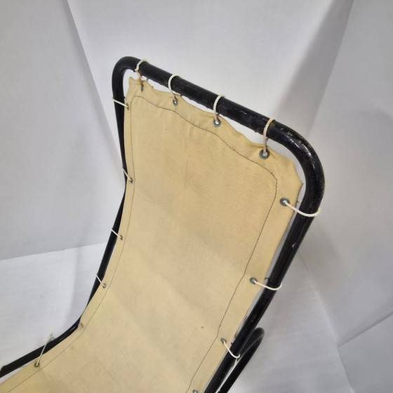 Image 1 of Vintage Barwa schommelende chaise longue uit de jaren 50 van J. Waldheim & Edgar Bartolucci