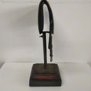 Decorative statue, cape or robe of tin/copper