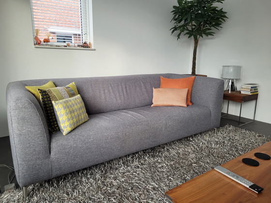 Image 1 of Divano di design a 3 posti Bert Plantagie - struttura in acciaio inossidabile grigio