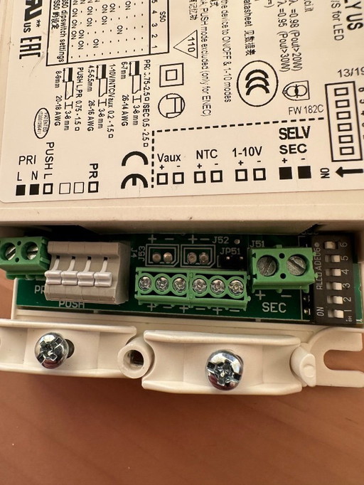 LED Drivers 2 pieces NEW!! Brand TCI type DC MAXI JOLLY US