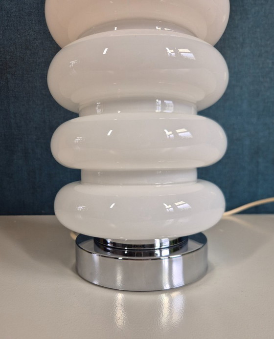Image 1 of Vintage table lamp - Carlo Nason - 1970s - Glass
