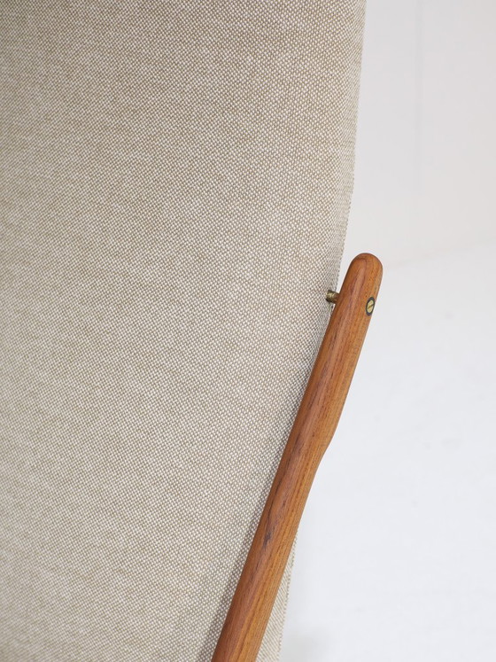 Sedia a dondolo Boomerang Mogens Kold in teak, danese degli anni '60 – Sedie a dondolo, Wood, Vintage (photo 4 of 12)