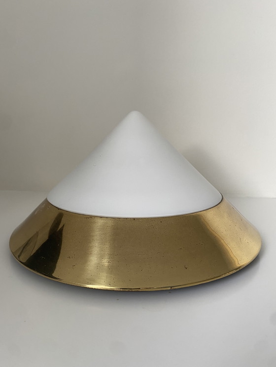 Image 1 of Lámpara de pared y techo Hollywood Regency de Mobo Light, años 70