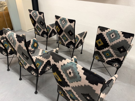 6 Montis Chaplin eetkamerstoelen, Anders, Meerdere kleuren (foto 12 van 13)
