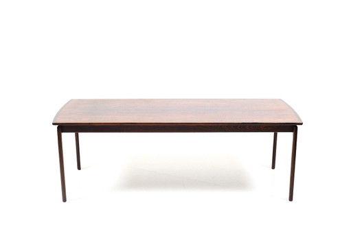 Dänischer Palisander Couchtisch aus der Jahrhundertmitte von Ole Wanscher für Poul Jeppesens