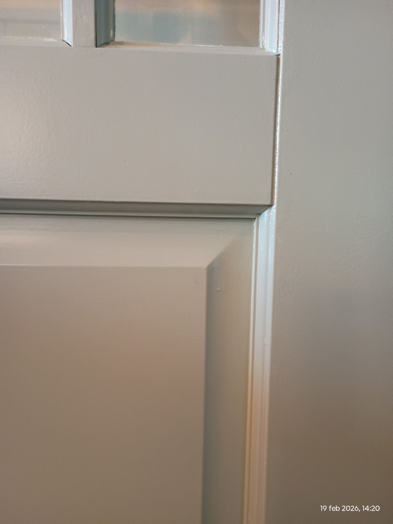 Image 1 of Binnendeur met facet geslepen glas