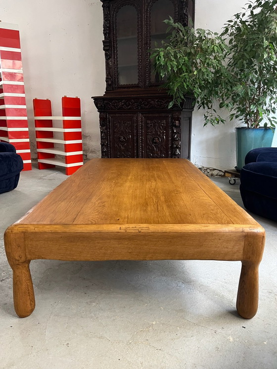 Tavolino da caffè in rovere dorato, Tavolini da caffè, Legno, Marrone (foto 5 di 9)