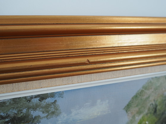 Image 1 of Gemälde "Der zerbrochene Baum", skandinavisches Design, 1970er Jahre