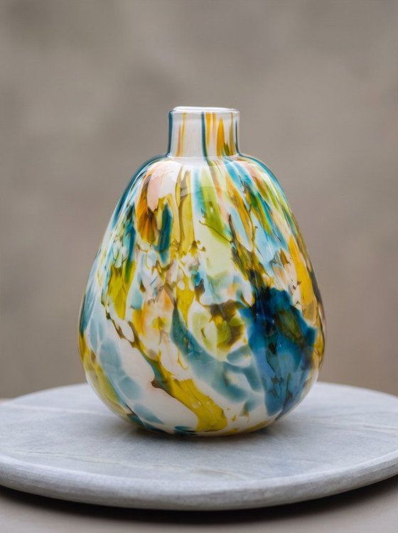 2 Fidrio Handmade Design Vases - Colori Collection – Glass (photo 5 of 17)