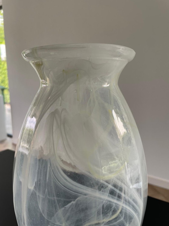Image 1 of Unique semi-transparent vase, 30 cm high