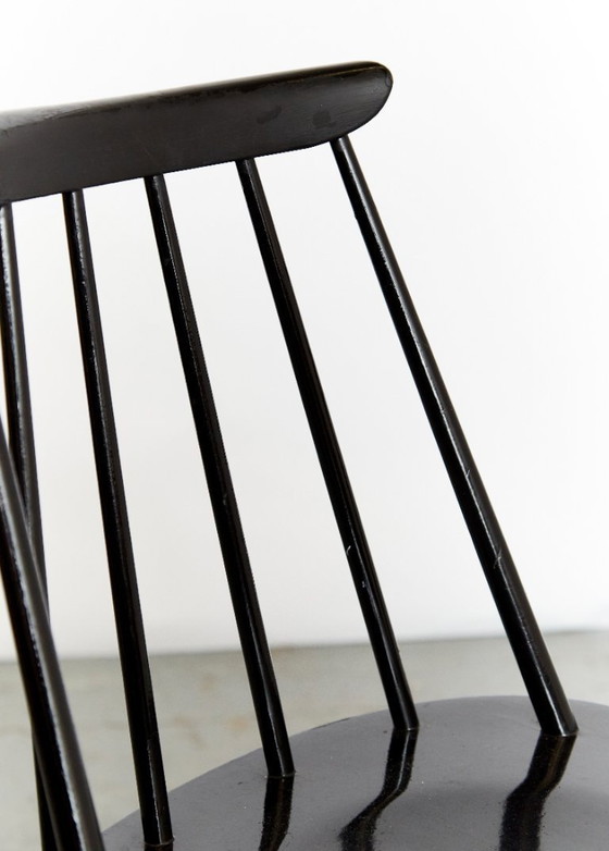 Image 1 of Esszimmerstühle Modell Fanett von Ilmari Tapiovaara für Asko, 1950er Jahre, 3er-Set