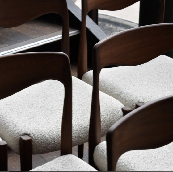 Image 1 of 6 Niels Moller chairs