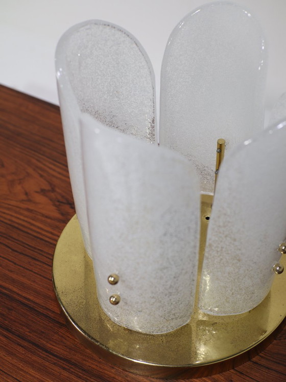 Image 1 of Deckenleuchte J.T. Kalmar, Murano-Eisglas, 1960er Jahre