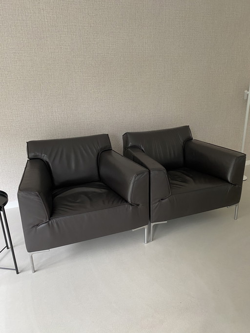 Two armchairs Design on stock Bloq