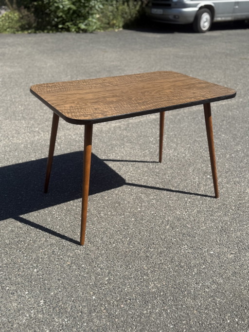 Tavolino da caffè Mid Century Vintage Marrone Anni '50