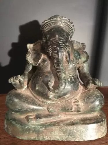 Bronze Ganesh Statue, India – Sculpture (photo 7 of 18)