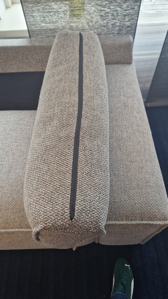 Moderne 2 Zits Bank – Sanders Wonen/Meubel, 2 zitsbanken, Textile (photo 6 of 7)