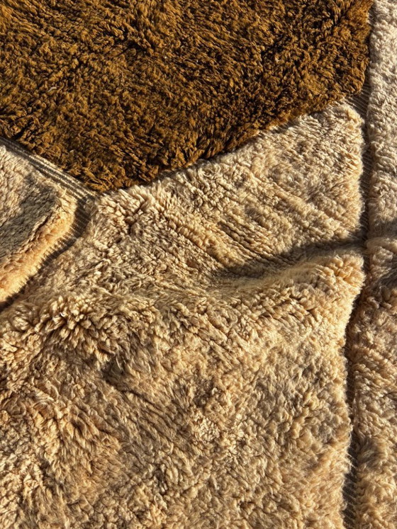 Image 1 of Luxe Marokkaans Berber wollen tapijt 210x300 cm – Berber tapijt voor de woonkamer
