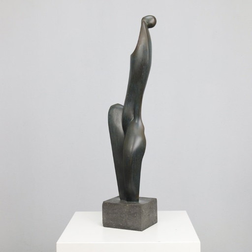 Bronze Female Figure Sculpture by Francine Govers, Netherlands, 1990s