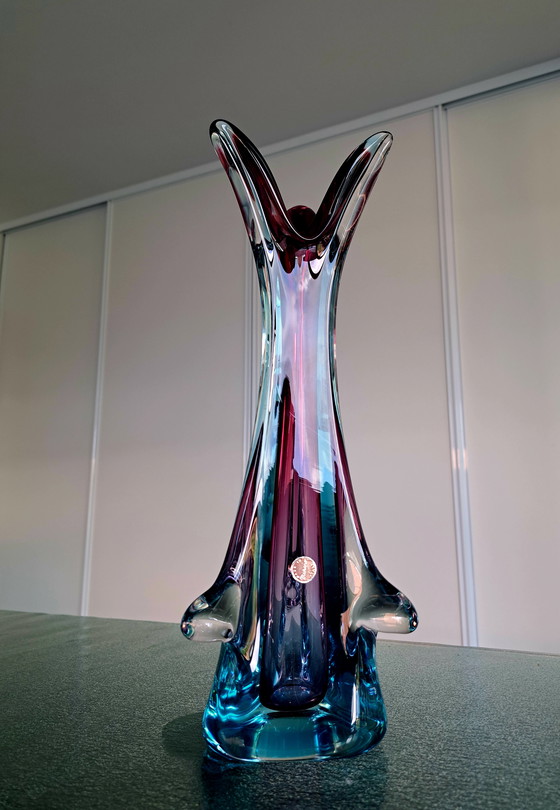 Image 1 of Jarrón de Murano sumergido