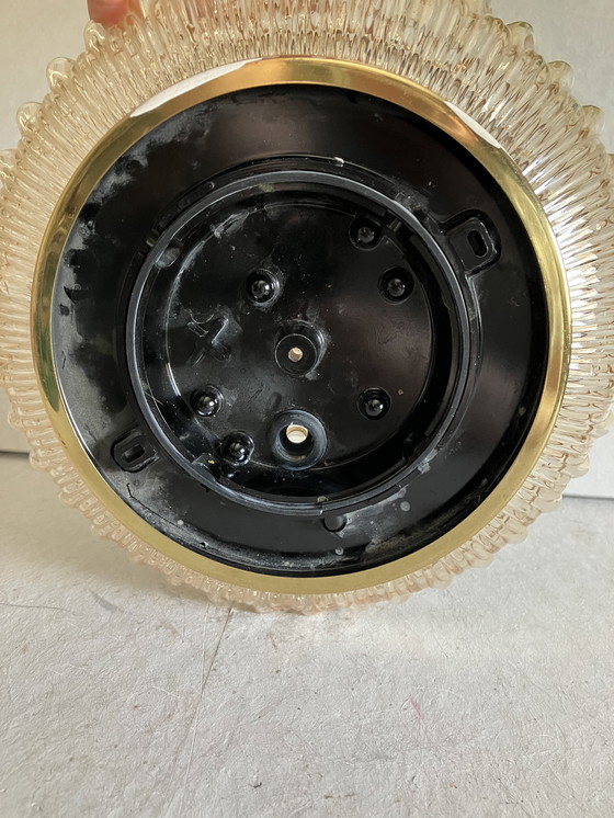 Image 1 of Plafonnier ou lampe à bulles en verre vintage 1960s