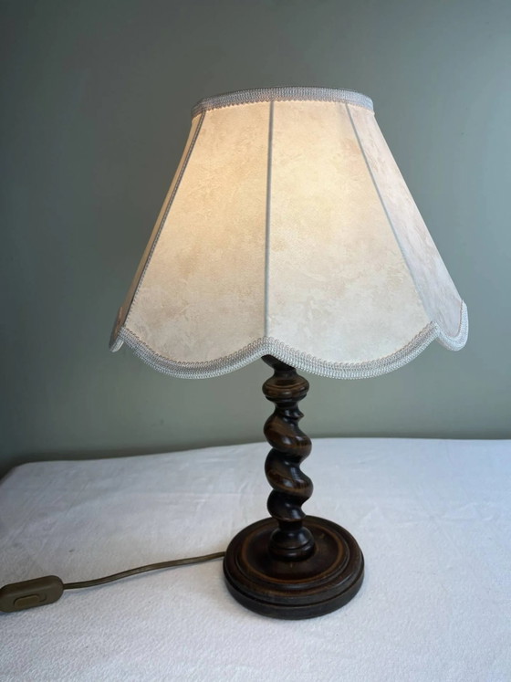 Turned wooden lamp – Table lamps (photo 6 of 14)