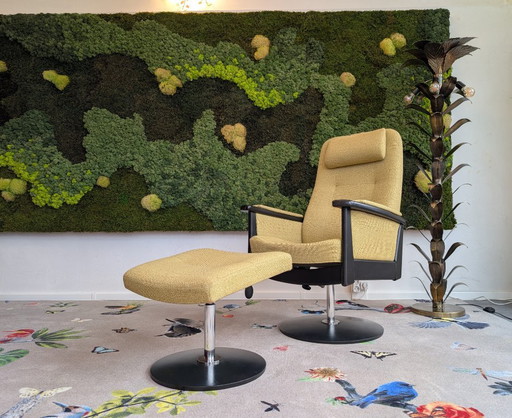 Plus 5980 Verstellbarer Relaxsessel + Fußhocker | Farstrup