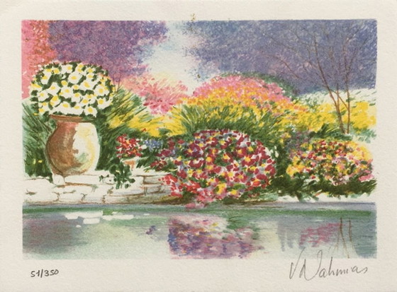 Image 1 of Richard NAHMIAS Petite suite XII Signed lithograph 1995