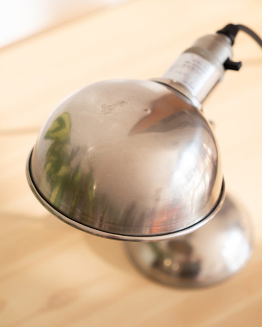 Habitat Tommy Schreibtischlampe – Vintage 1990er Jahre, poliertes Chrommetall