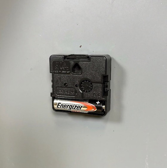 Image 1 of Large Grey Industrial Factory Wall Clock from Pragotron, 1960s