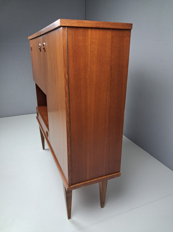 Image 1 of Vintage Scandinavian Sideboard with Bar, 1960s