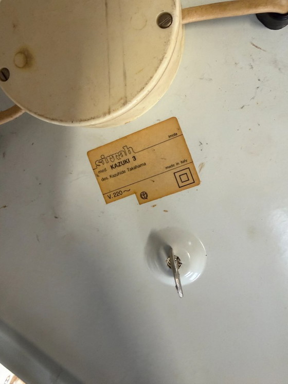 Image 1 of Lampada da terra "Kazuki" di Takahama Kazuhide per Sirrah, Italia, anni '70.