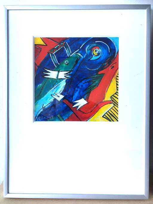 Ensemble de peintures de Renske Koning