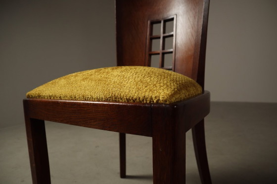 Image 1 of Set of six Art Deco dining chairs, circa 1930