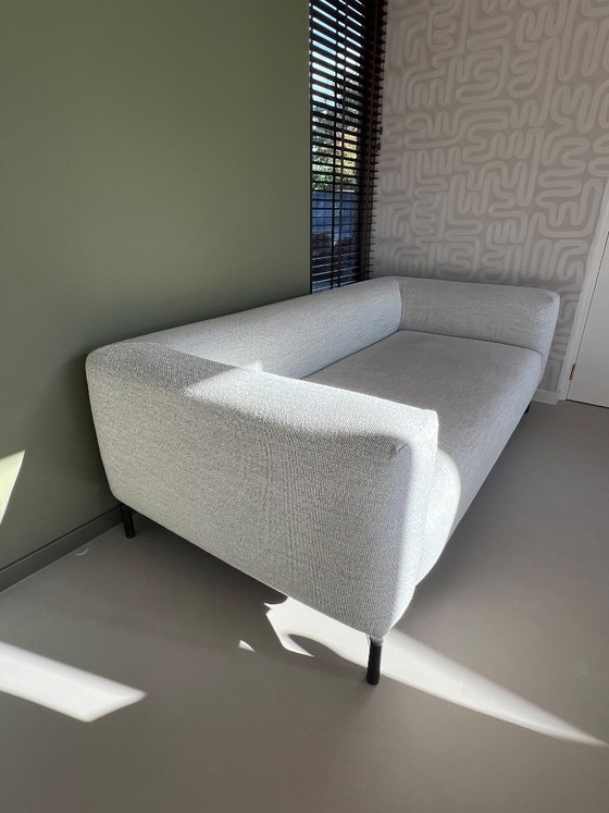 Pode 2-Sitzer Sofa, hellgrauer Textilbezug, 2 Sitzer Sofas, Stoff, Metall, Modern (Foto 14 von 15)