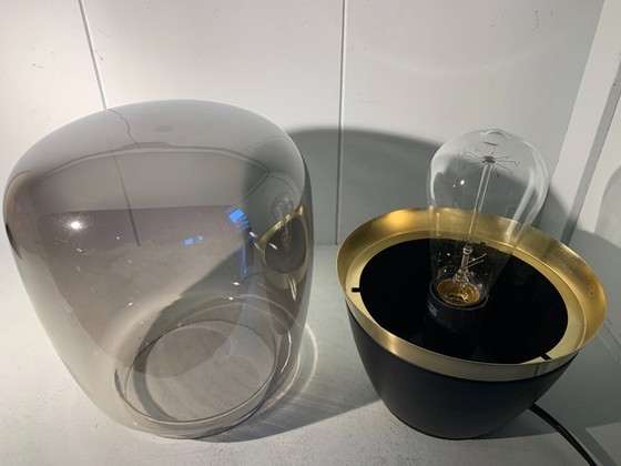 Image 1 of Lampada da tavolo - grigio fumé - design - E27