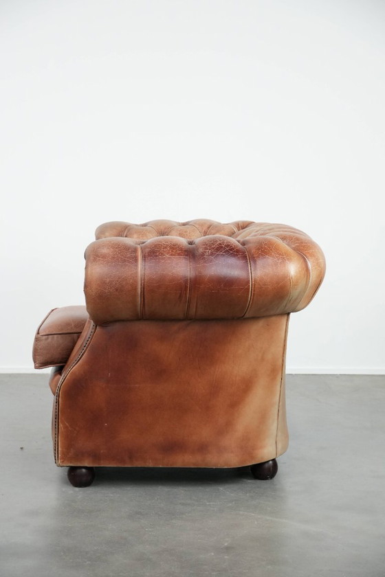 Image 1 of English-style Chesterfield armchair