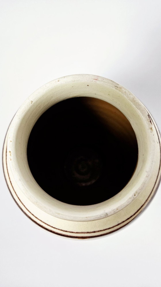 Image 1 of Ceramica tradizionale ungherese dipinta a mano | Vaso in ceramica floreale Korond Corund Transylvania | 17 cm | 6,7"