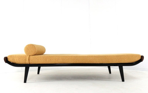 Dirk Cordemeijer voor Auping Cleopatra daybed vintage nieuw gestoffeerd