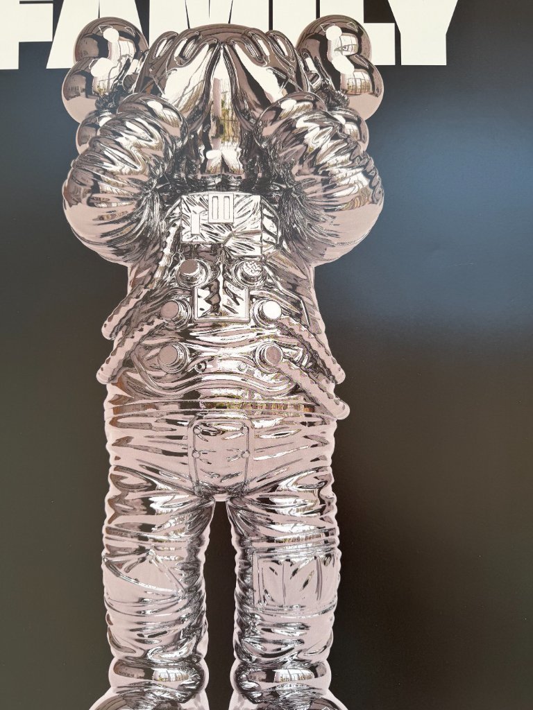 KAWS – Space, 2021, Exhibition Poster (2025), Copyright Kaws