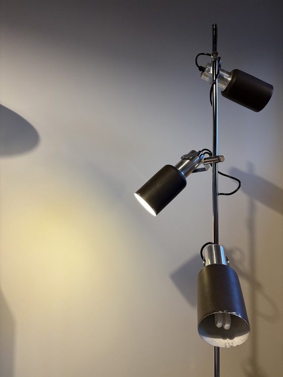 Image 1 of Anvia vintage vloerlamp 3 spots. 