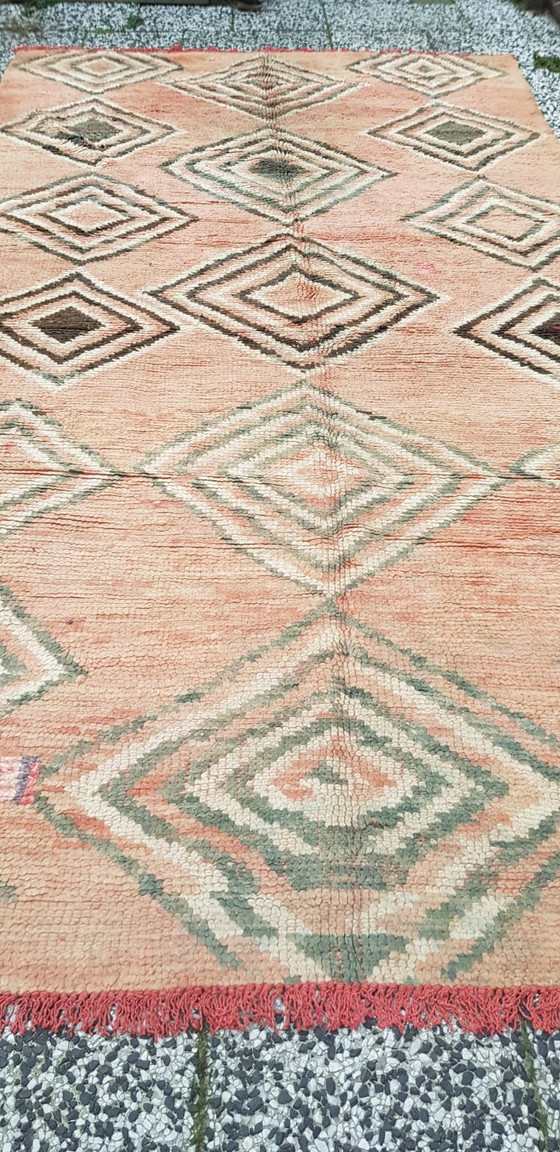 Image 1 of Handgeknoopt Berber kleed wol 348x185cm