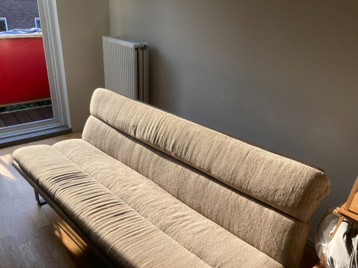 Artifort C683 sofa, designed by Kho Liang Ie – 3 5 zitsbanken, rvs, Textile