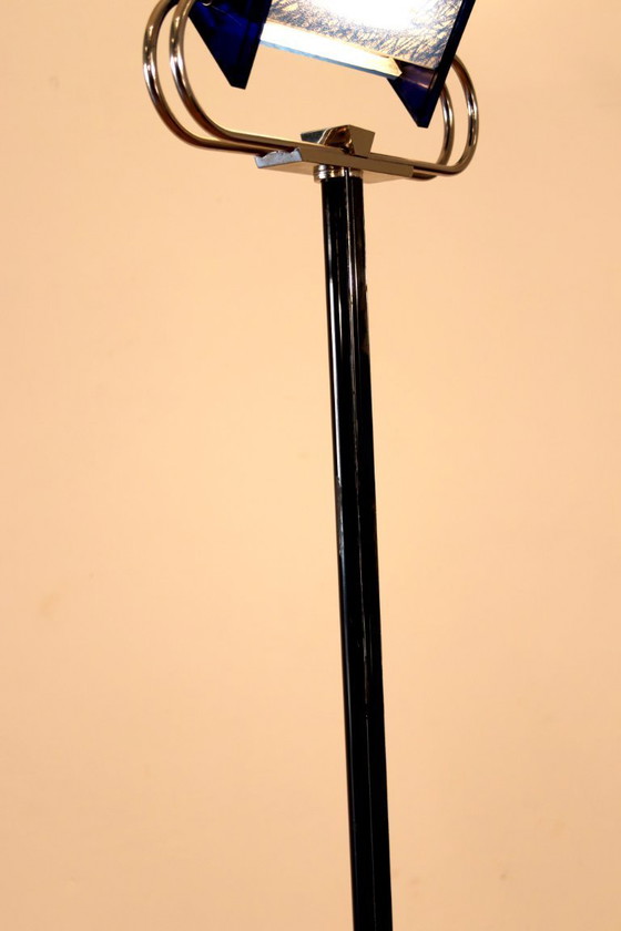 Image 1 of Lampada da terra vintage Triana di Arteluce, 1985 di Perry King e Santiago Miranda