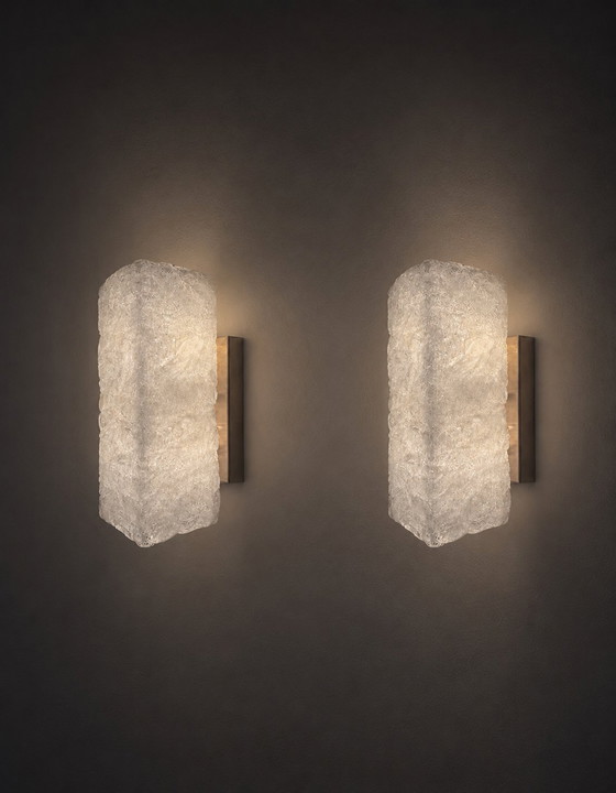 Image 1 of XL “ice cube” wall lamp 55 cm exclusive design