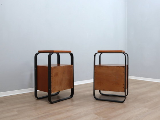 Image 1 of 1940s Giuseppe Pagano Pogatschnig set of nightstands