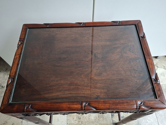 Image 1 of Table Hongmu chinoise de la dynastie Qing.