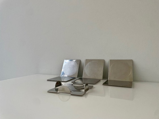 Image 1 of Sottobicchieri Ikea Groggy (6 pezzi) con supporto