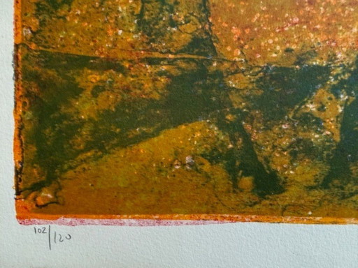 Litografia "Visione Stellare" di Labadang