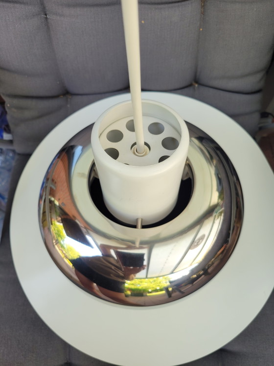 Louis Poulsen Modell Mandaley 70 Iger Jahre By Andreas Hansen – Pendelleuchten, Aluminium (photo 11 of 13)